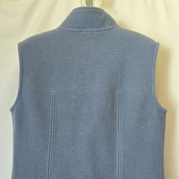 ( Talbots ) 100% Soft Wool Button-Front Vest - Picture 8 of 10